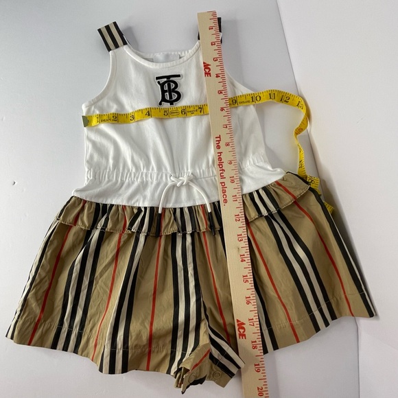 Burberry London Girls Iconic TB Rhonda Romper 2T - Picture 16 of 16